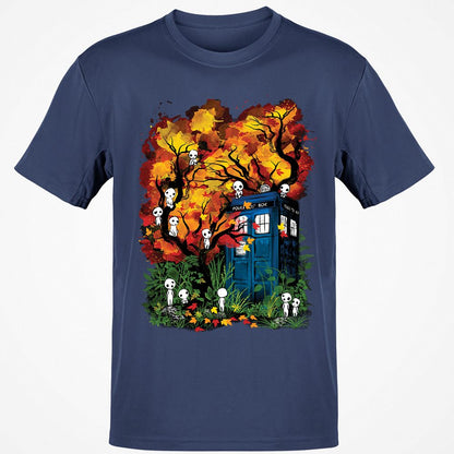 Classic Unisex T-Shirt - XBNKRTTG - Navy - 7