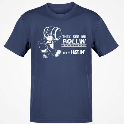 Classic Unisex T-Shirt - ZXFB33GD - Navy - 7