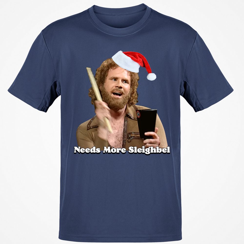 Needs More Sleighbel - Navy - 7