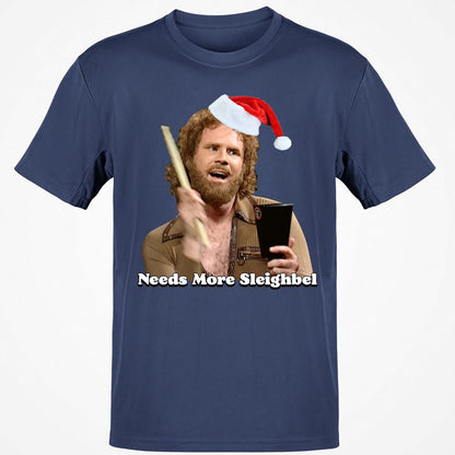 Needs More Sleighbel - Navy - 7