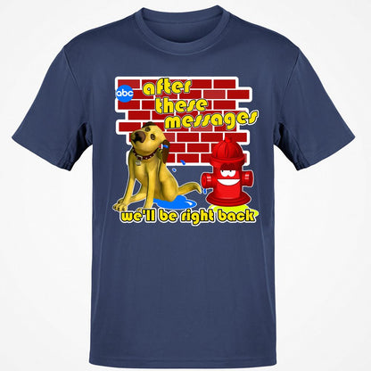 Classic Unisex T-Shirt - W8S2MQDA - Navy - 7