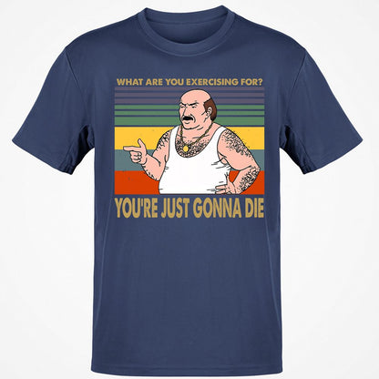 Classic Unisex T-Shirt - UXUJMTTK - Navy - 7