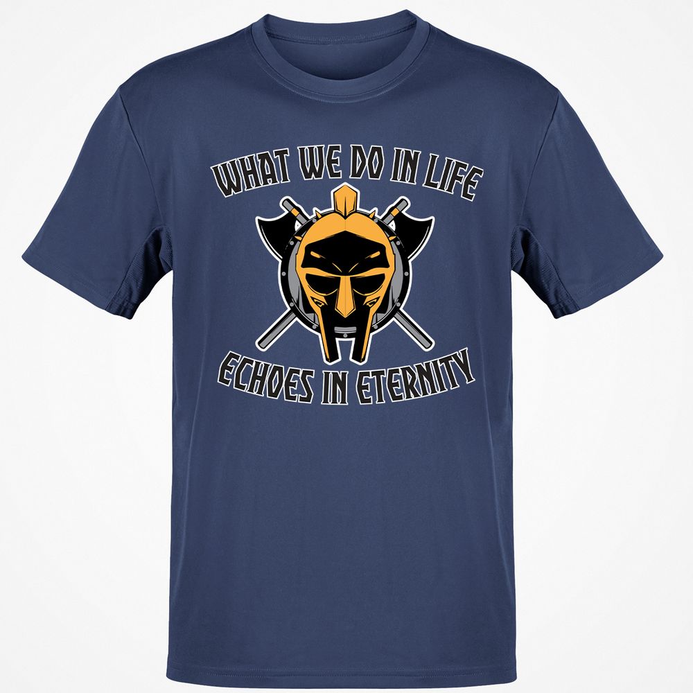 Classic Unisex T-Shirt - YQUESVSK - Navy - 7
