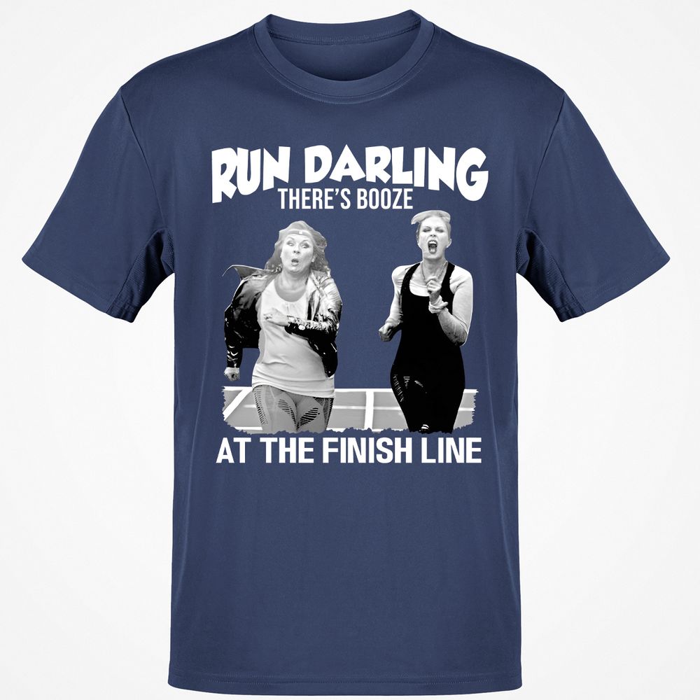 Run Darling Classic Unisex T-Shirt - Navy - 7
