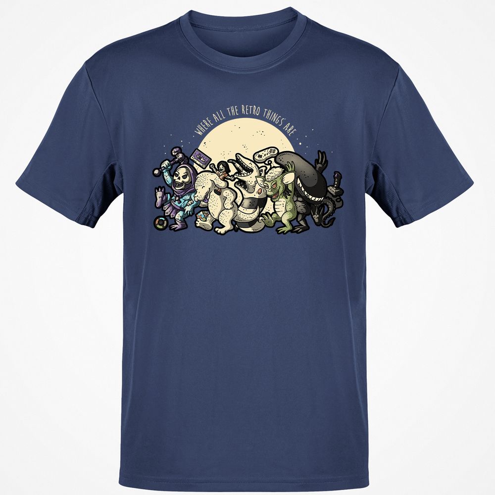 Classic Unisex T-Shirt - 4MJDSNHS - Navy - 7