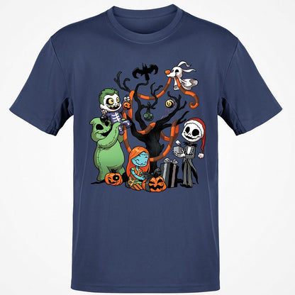 Classic Unisex T-Shirt - 5EMRJGAF - Navy - 7