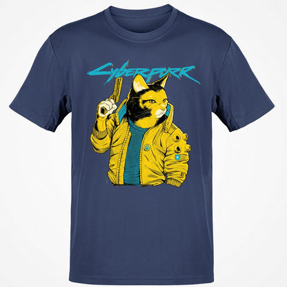 Classic Unisex T-Shirt - QT7ZJEAJ - Navy - 7