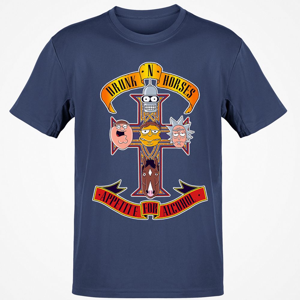 Classic Unisex T-Shirt - L41B8X7T - Navy - 7