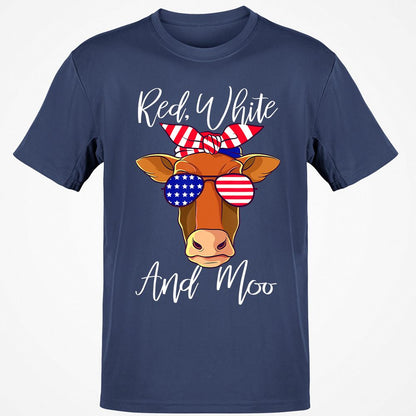 Classic Unisex T-Shirt - 9ANQU26J - Navy - 7