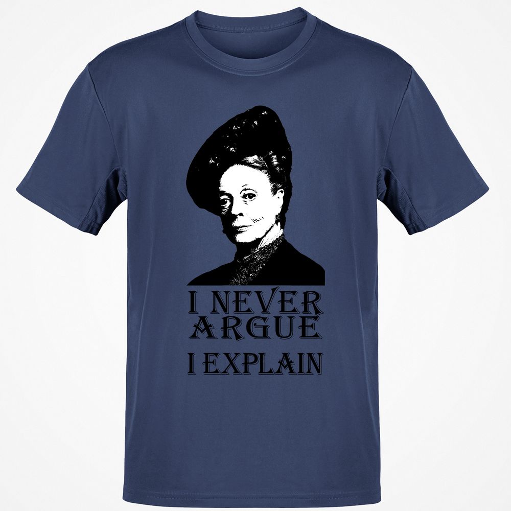I never argue - Navy - 7