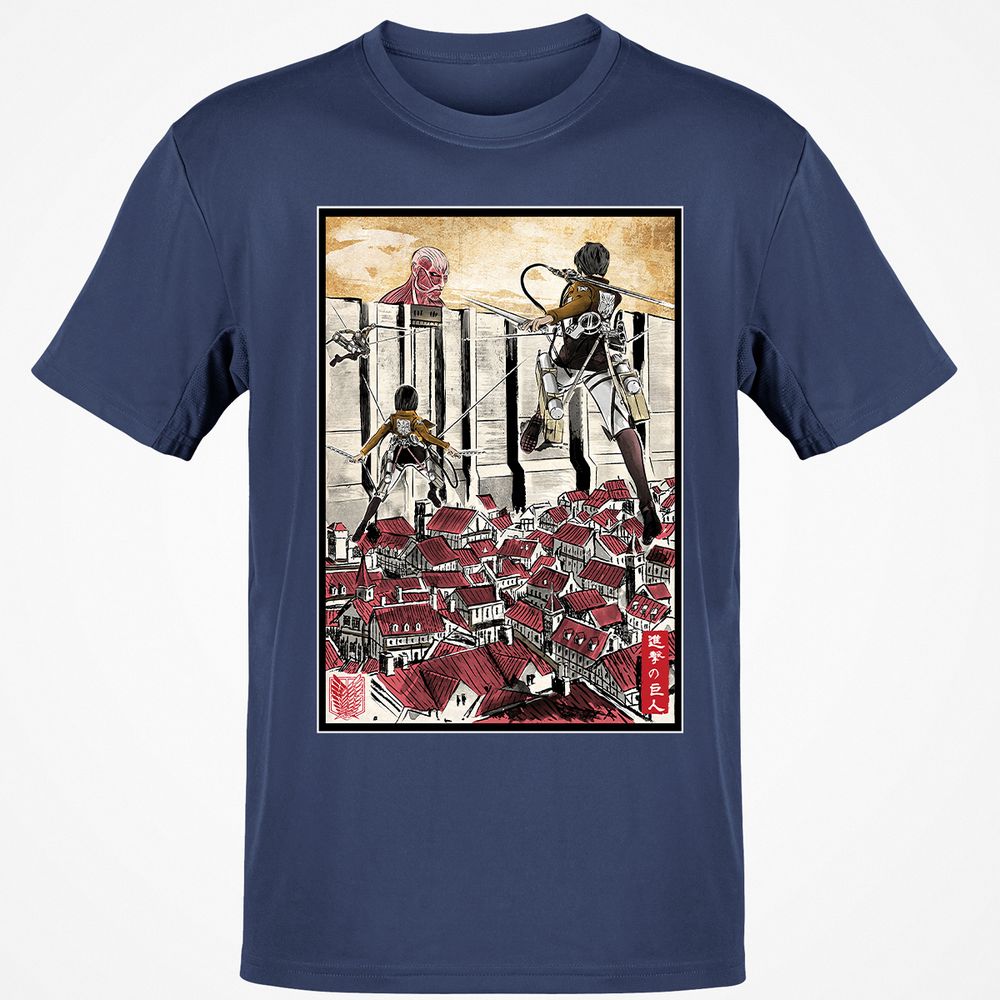 Classic Unisex T-Shirt - ZRMTM5ET - Navy - 7
