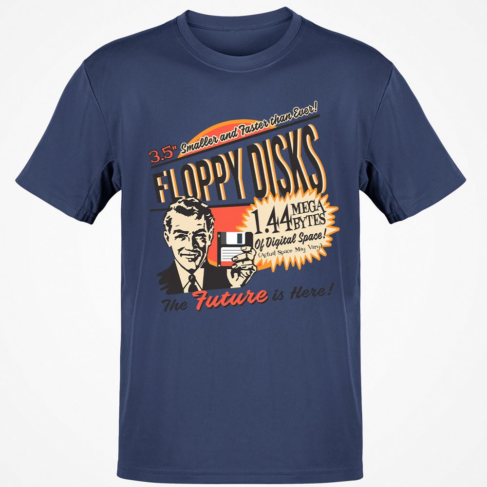 Floppy Disk Retro - Navy - 7