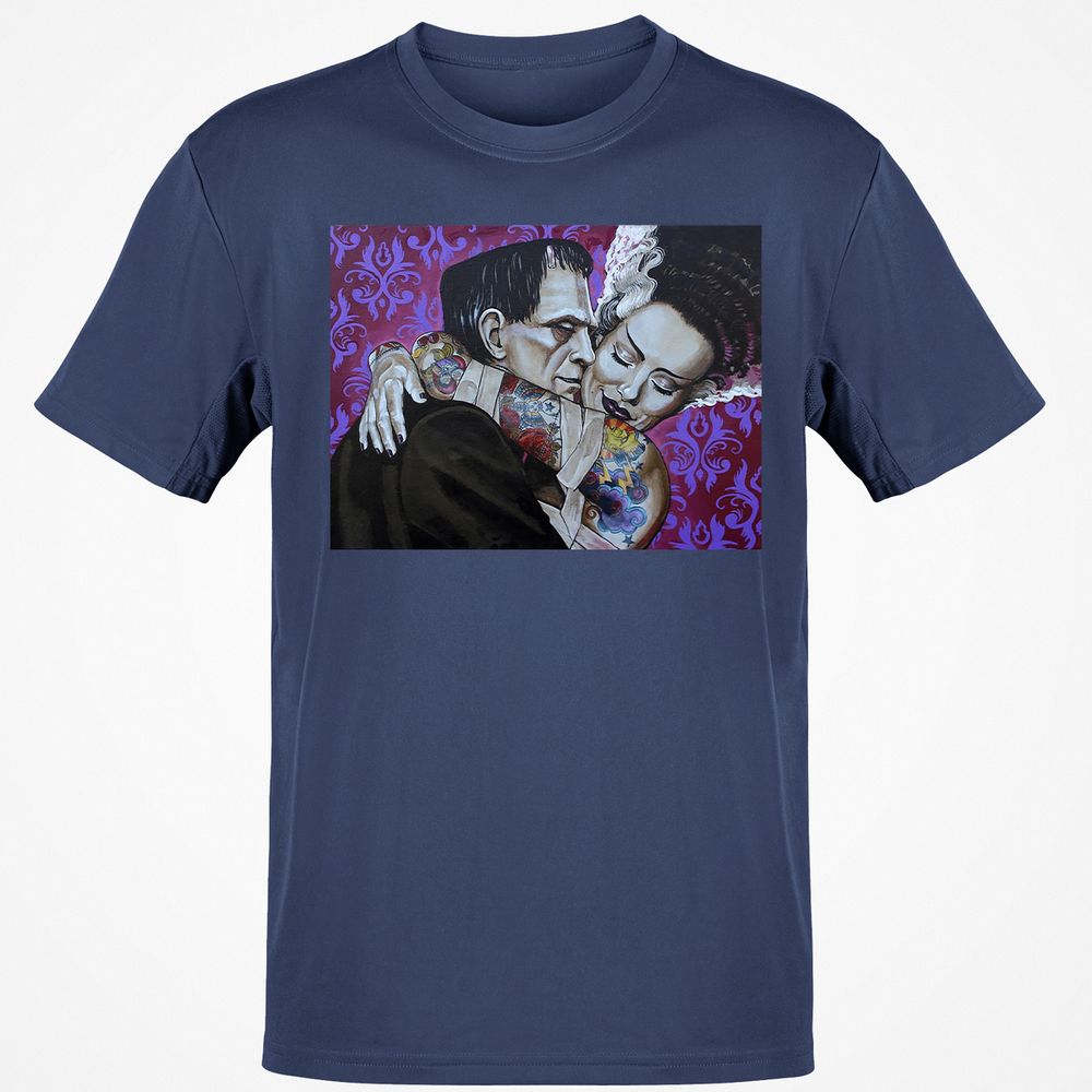 Classic Unisex T-Shirt - LL4CQGW4 - Navy - 7