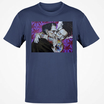 Classic Unisex T-Shirt - LL4CQGW4 - Navy - 7