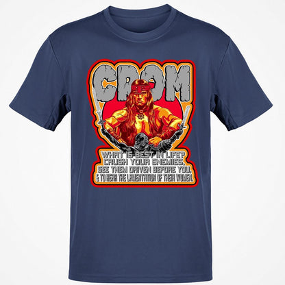 Classic Unisex T-Shirt - EKPZHPDE - Navy - 7
