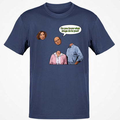 Classic Unisex T-Shirt - AH65DJU6 - Navy - 7