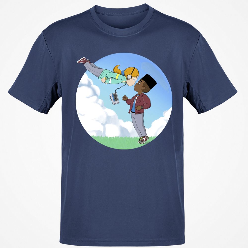 Classic Unisex T-Shirt - Y6QMV4UW - Navy - 7