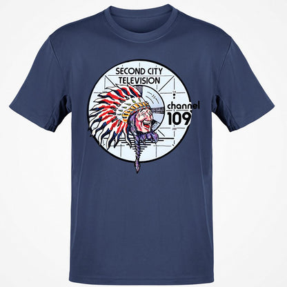 Classic Unisex T-Shirt - HETHL3EQ - Navy - 7