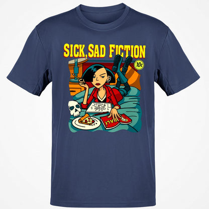 Classic Unisex T-Shirt - 9879KHFF - Navy - 7