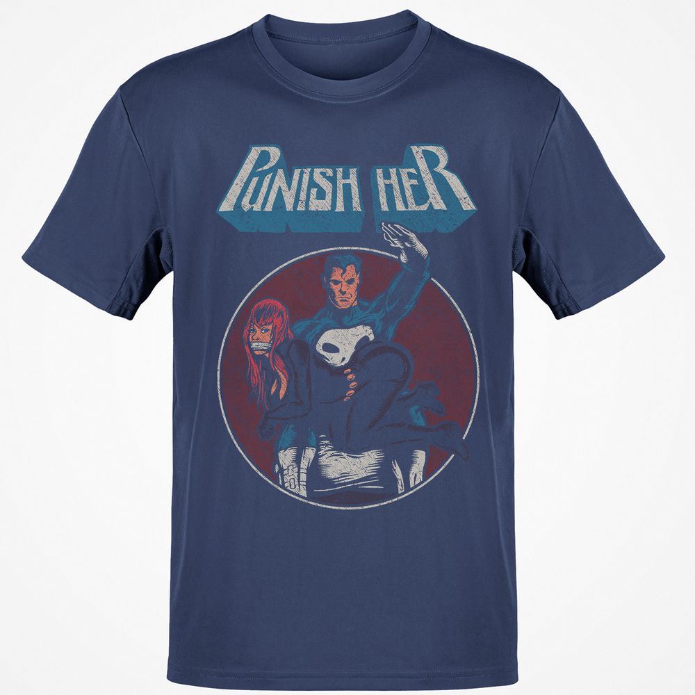 Classic Unisex T-Shirt - E6U5XJAQ - Navy - 7
