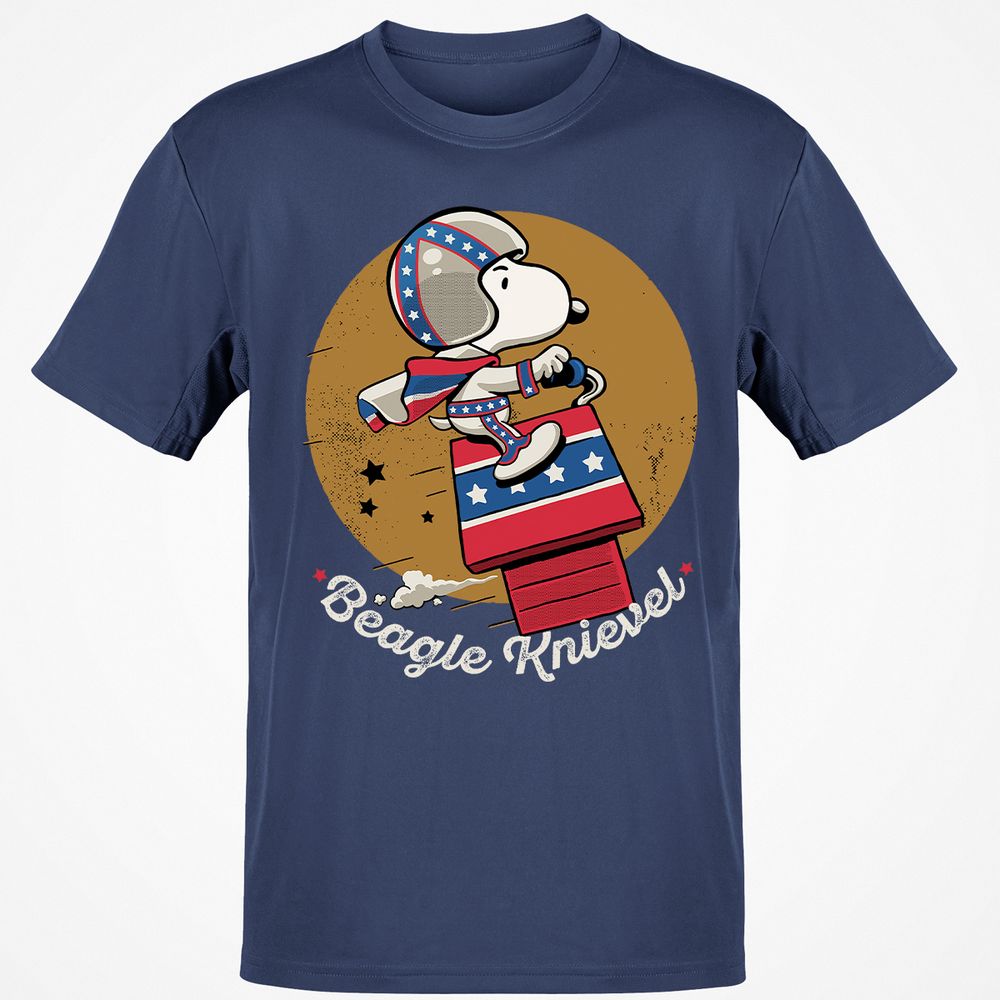 Classic Unisex T-Shirt - C4S1ZVJV - Navy - 7