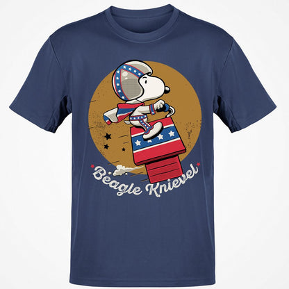 Classic Unisex T-Shirt - C4S1ZVJV - Navy - 7