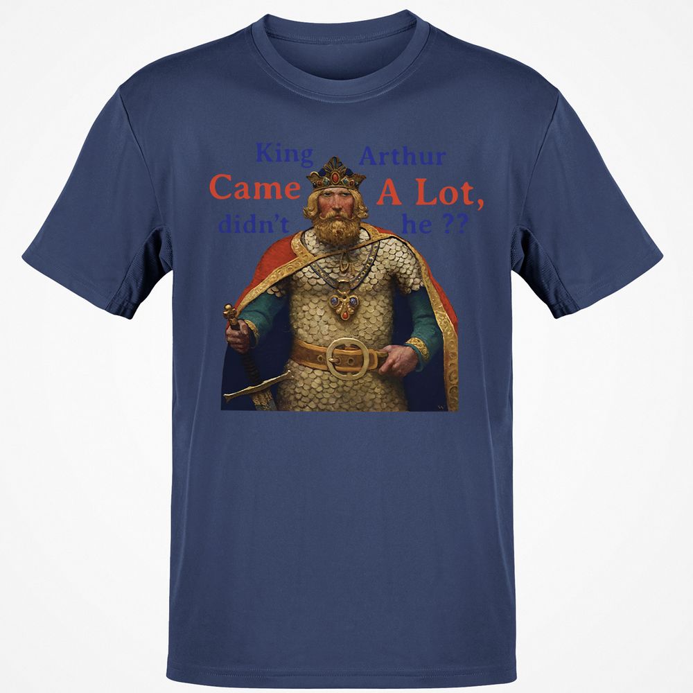 King Arthur Came a Lot - Navy - 7