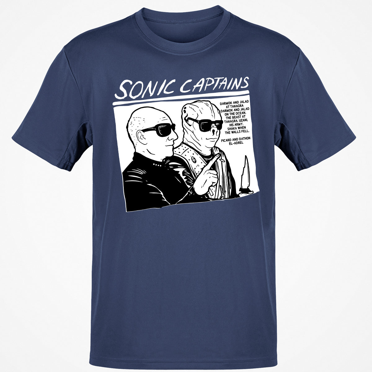 Classic Unisex T-Shirt - YGXJTEK3 - Navy - 7