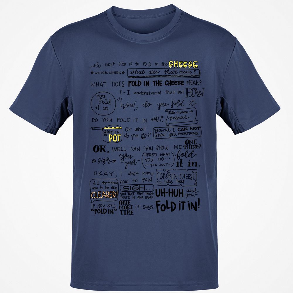Classic Unisex T-Shirt - AWU8M16L - Navy - 7