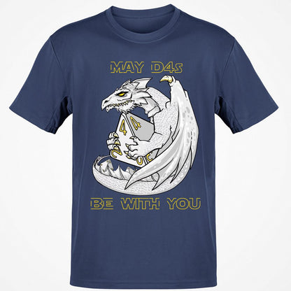 Classic Unisex T-Shirt - LTVFNJD3 - Navy - 7