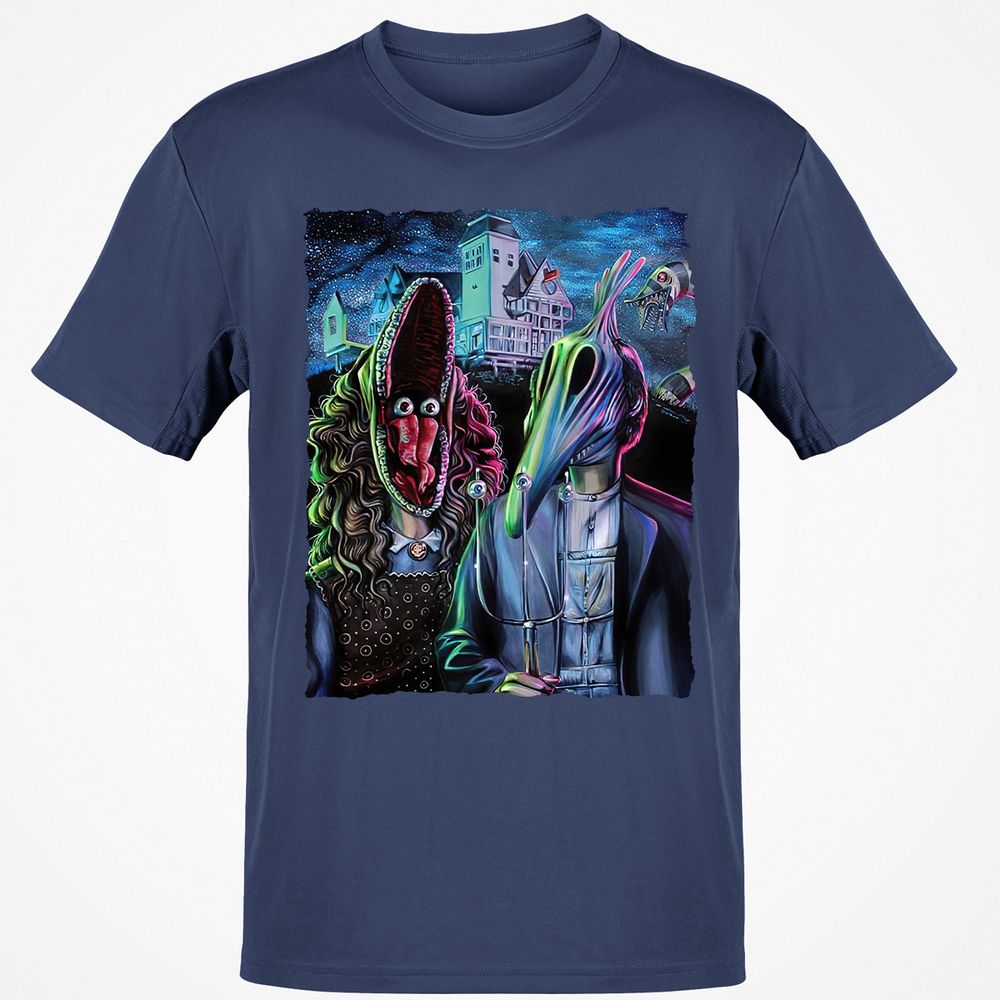 Classic Unisex T-Shirt - LP5EG6YX - Navy - 7