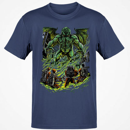 Classic Unisex T-Shirt - Z5U6XZYZ - Navy - 7