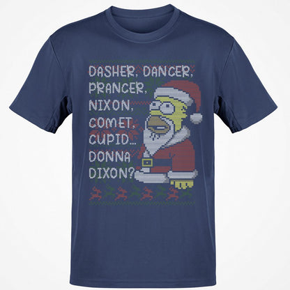 Classic Unisex T-Shirt - 5QMQGSUM - Navy - 7