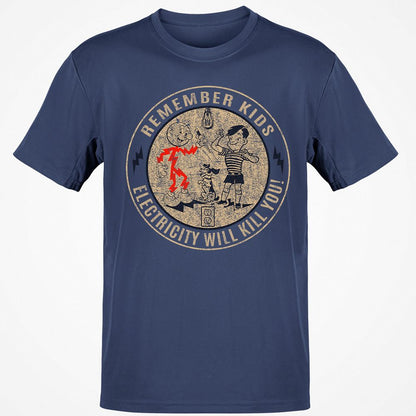 Classic Unisex T-Shirt - H65TUJJY - Navy - 7
