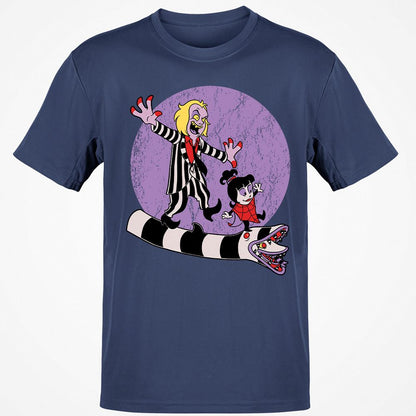 Classic Unisex T-Shirt - XK74V8J7 - Navy - 7