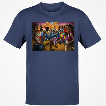 Classic Unisex T-Shirt - TP7ZNM87 - Navy - 7