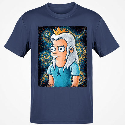 Classic Unisex T-Shirt - M5XR4SU6 - Navy - 7