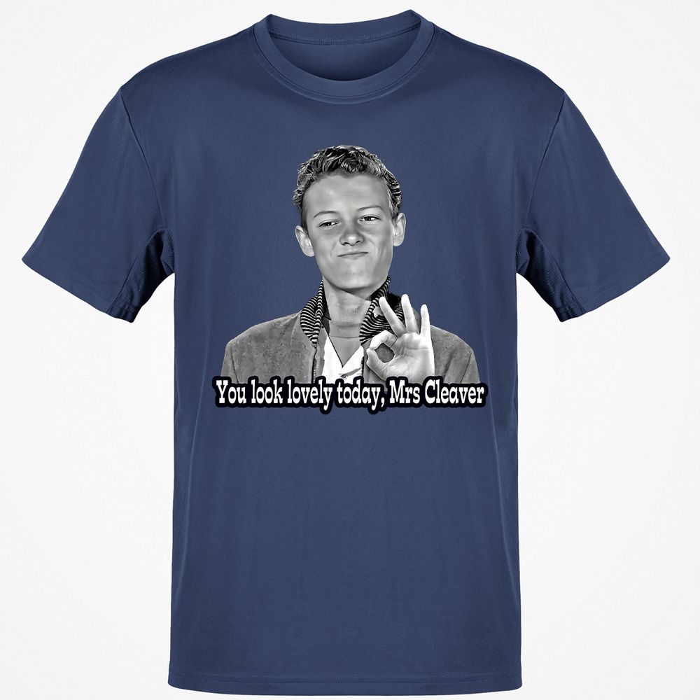 Classic Unisex T-Shirt - ERERCXQS - Navy - 7