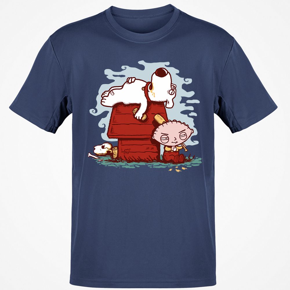 Classic Unisex T-Shirt - YR9XRKVS - Navy - 7