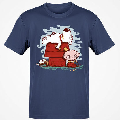 Classic Unisex T-Shirt - YR9XRKVS - Navy - 7