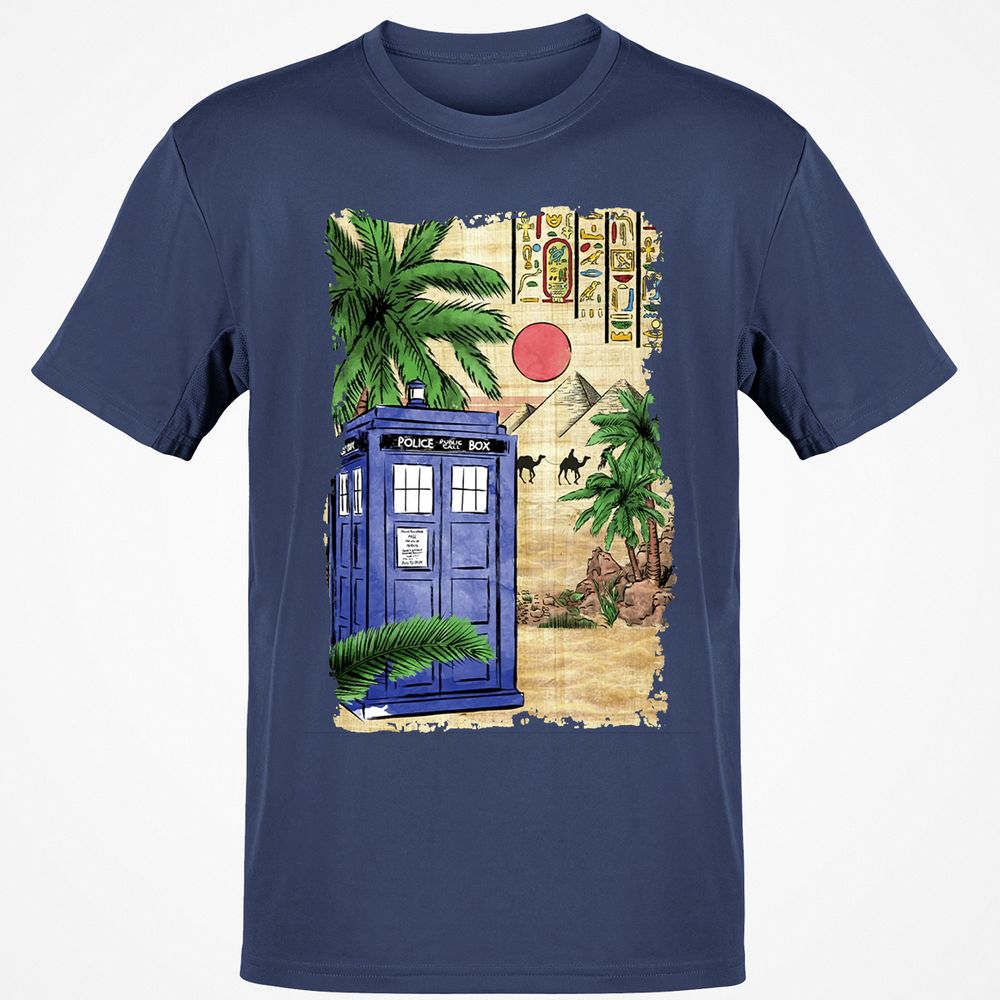 Classic Unisex T-Shirt - TPVNQTCY - Navy - 7