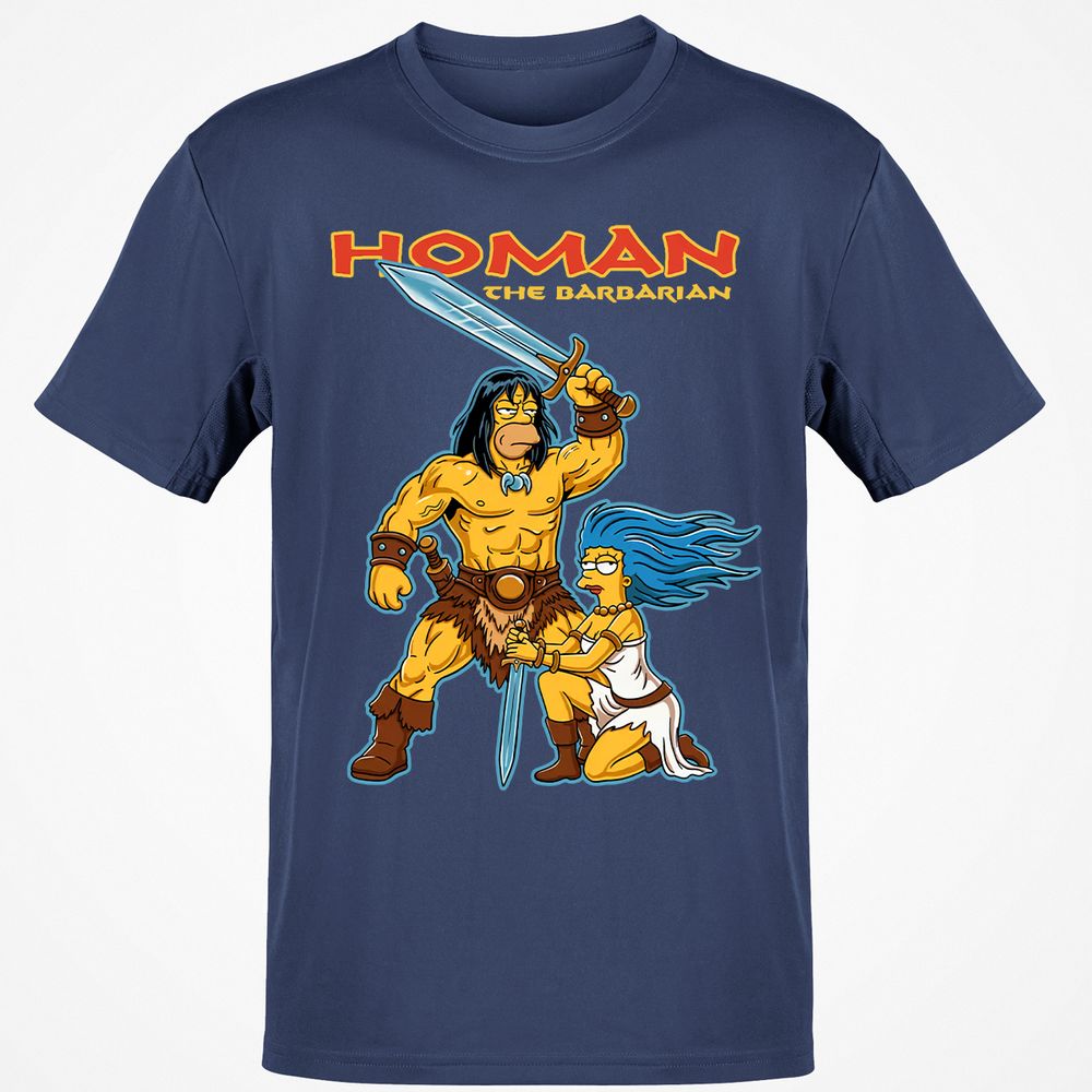 Classic Unisex T-Shirt - TBC9HURG - Navy - 7