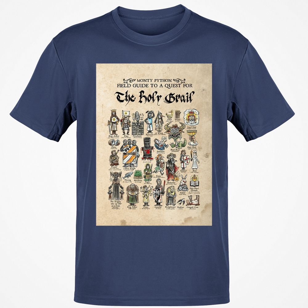 Classic Unisex T-Shirt - CKV6WQ7R - Navy - 7