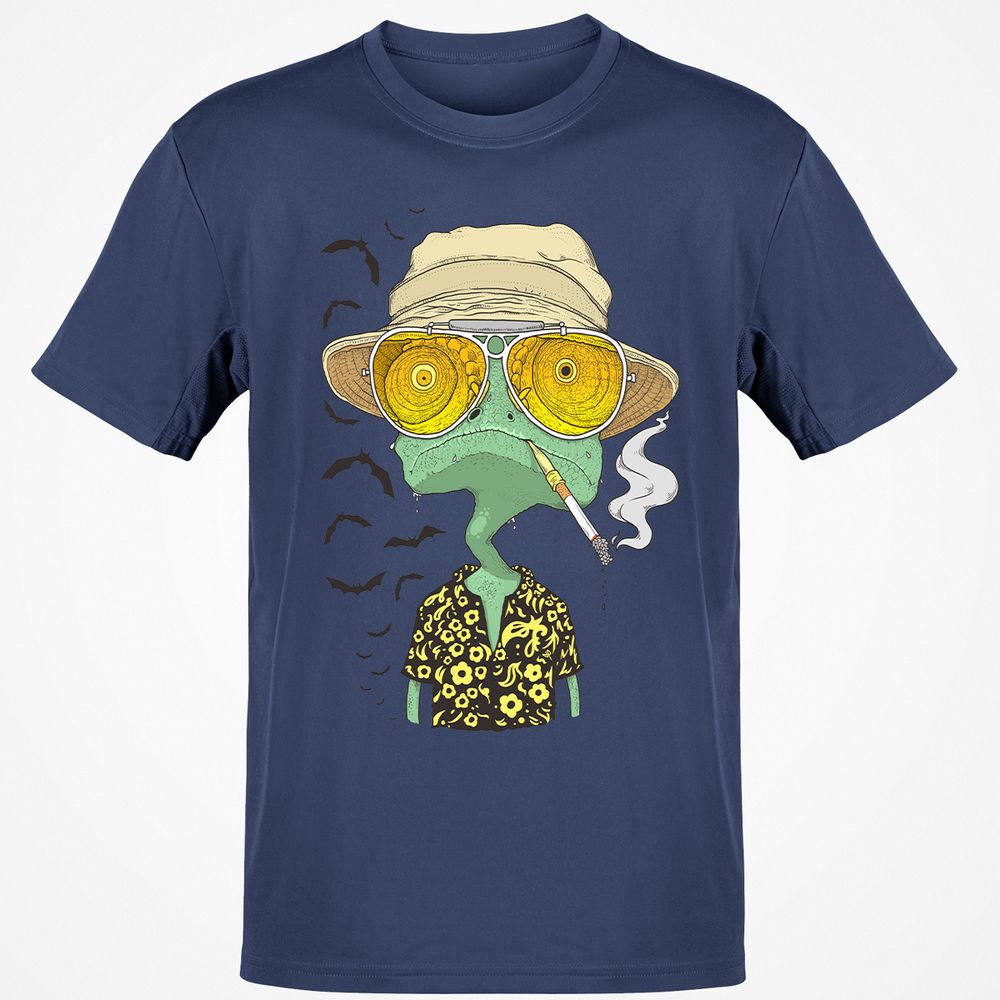 Classic Unisex T-Shirt - 8R3W6ENX - Navy - 7