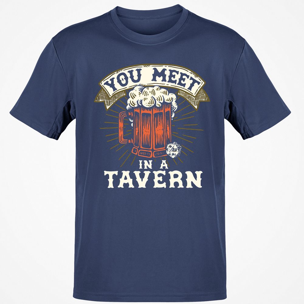 Classic Unisex T-Shirt - VHWKRQND - Navy - 7