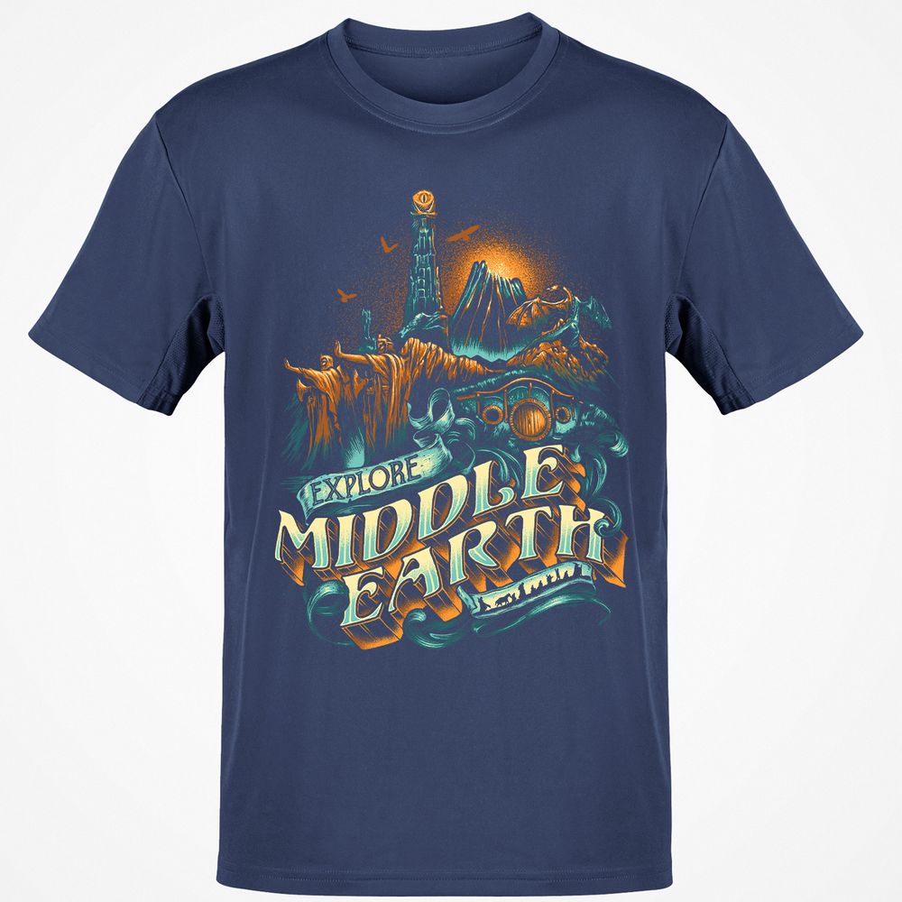 Classic Unisex T-Shirt - PMKBKJW8 - Navy - 7