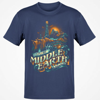 Classic Unisex T-Shirt - PMKBKJW8 - Navy - 7