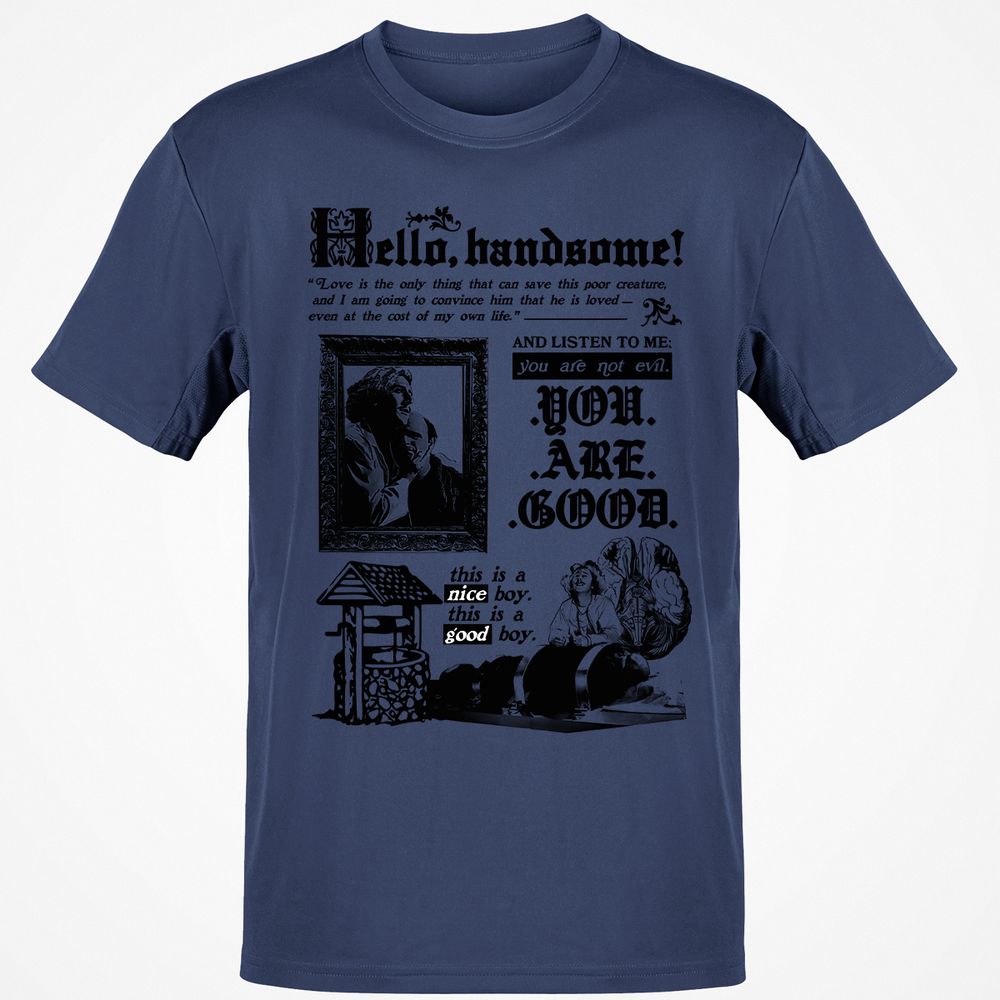 Classic Unisex T-Shirt - K5G5XZBJ - Navy - 7