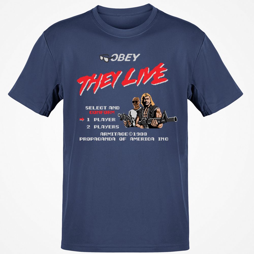 Classic Unisex T-Shirt - W2E4RKKD - Navy - 7