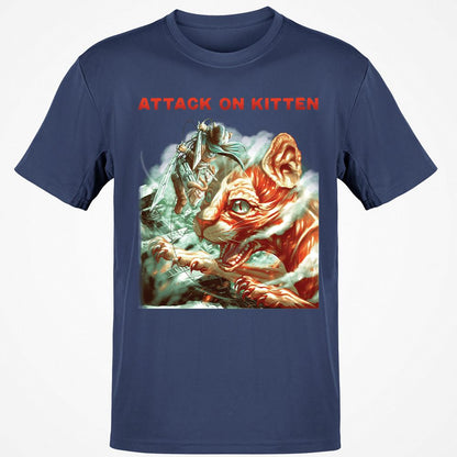 Classic Unisex T-Shirt - SEGJYTFH - Navy - 7